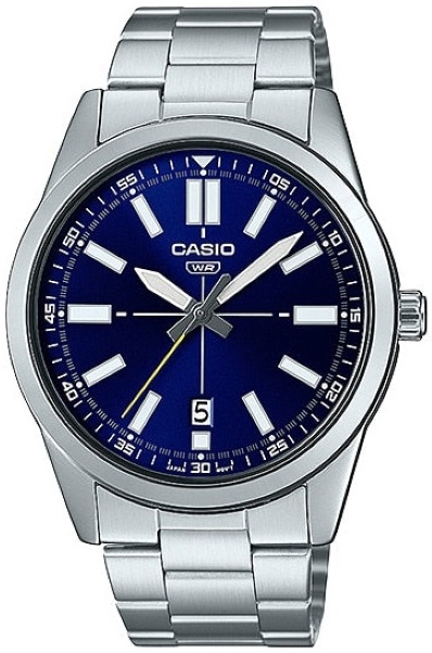 Casio Herreklokke MTP-VD02D-2EUDF Classic Blå/Stål Ø41 mm