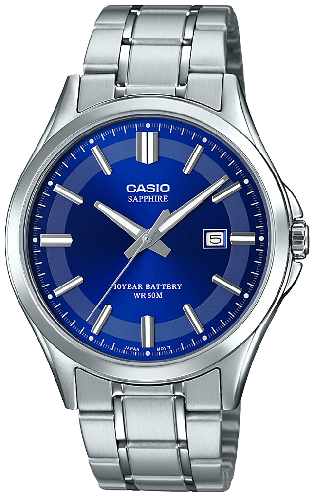 Casio Casio Collection Herreklokke MTS-100D-2AVEF Blå/Stål Ø41.3 mm