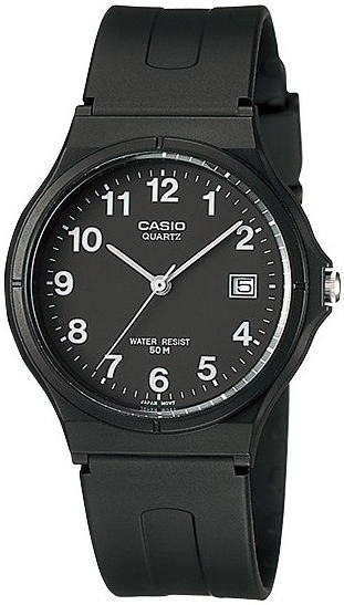 Casio MW-59-1BVDF Classic Sort/Resinplast Ø36 mm