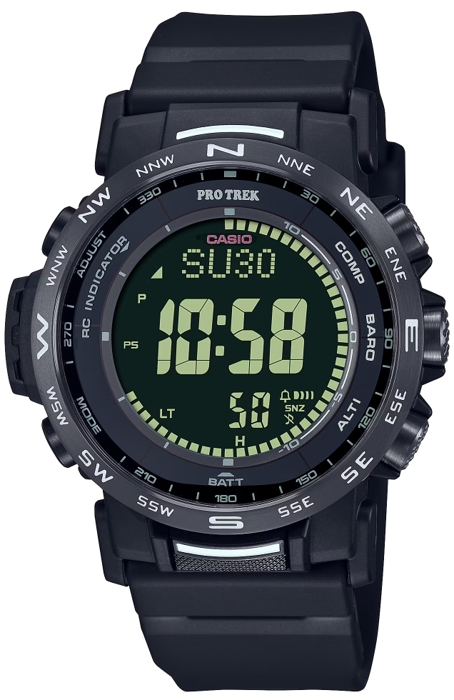 Casio PRW-35Y-1BER PRW-35 Serier Sort/Resinplast Ø44.6 mm