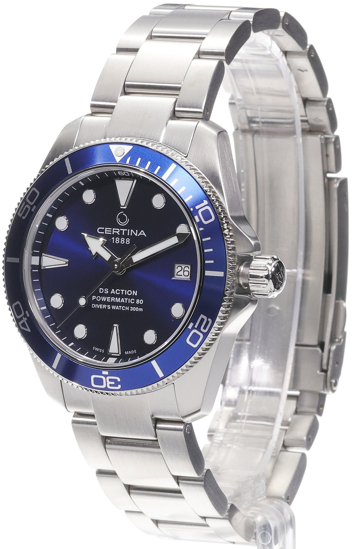 Certina Herreklokke C032.807.11.041.00 DS Action Blå/Stål Ø38 mm