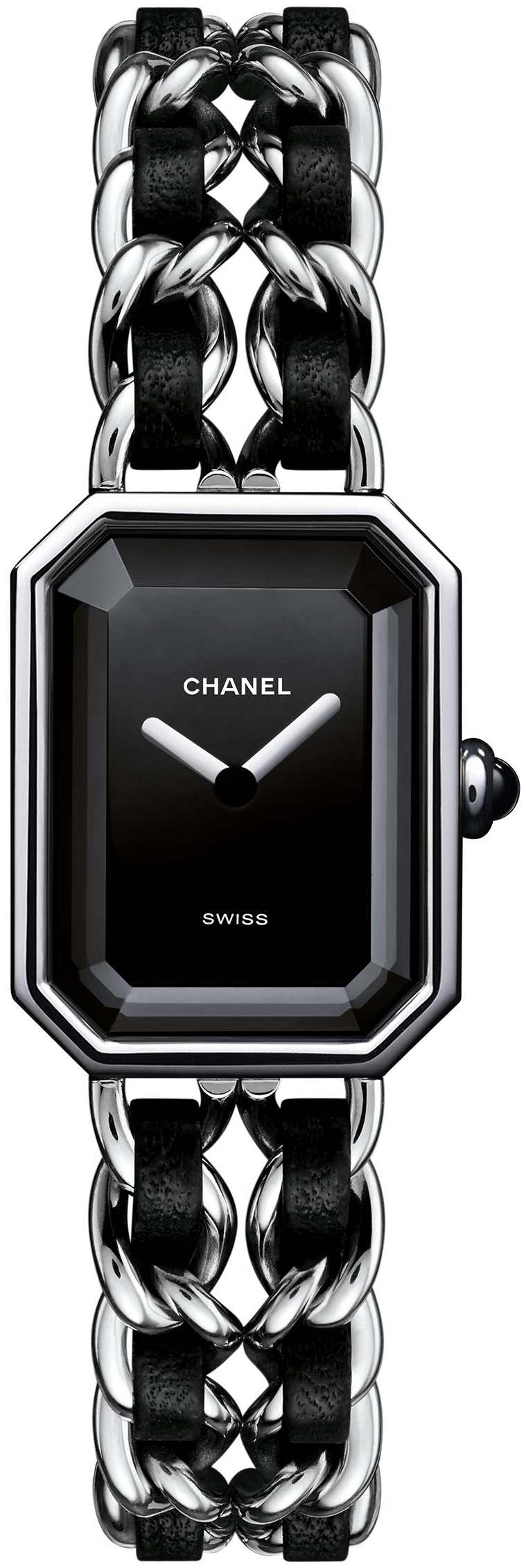 Chanel Premiere Dameklokke H0451 Sort/Stål 15x19.5 mm - Chanel