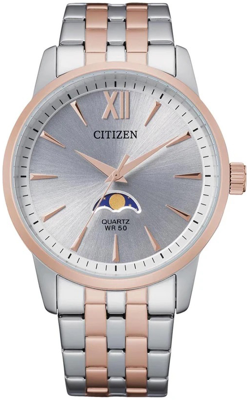 Citizen Herreklokke AK5006-58A Elegance Sølvfarget/Rose-gulltonet