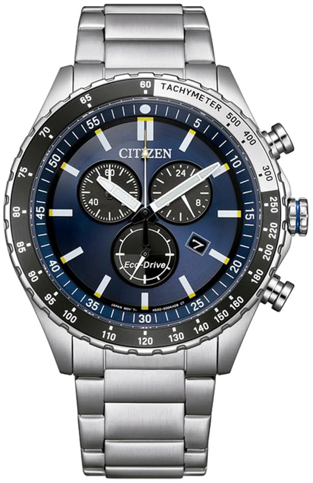 Citizen Herreklokke AT2569-80L Eco-Drive Blå/Stål Ø43 mm