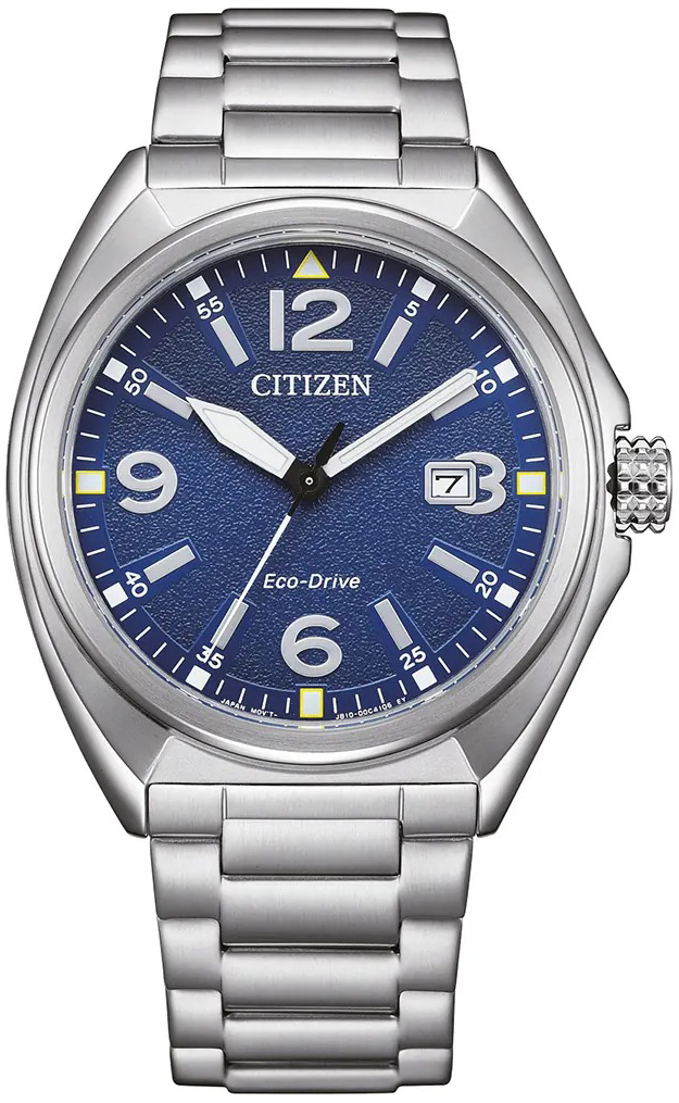 Citizen Herreklokke AW1571-76L Military Blå/Stål Ø40 mm