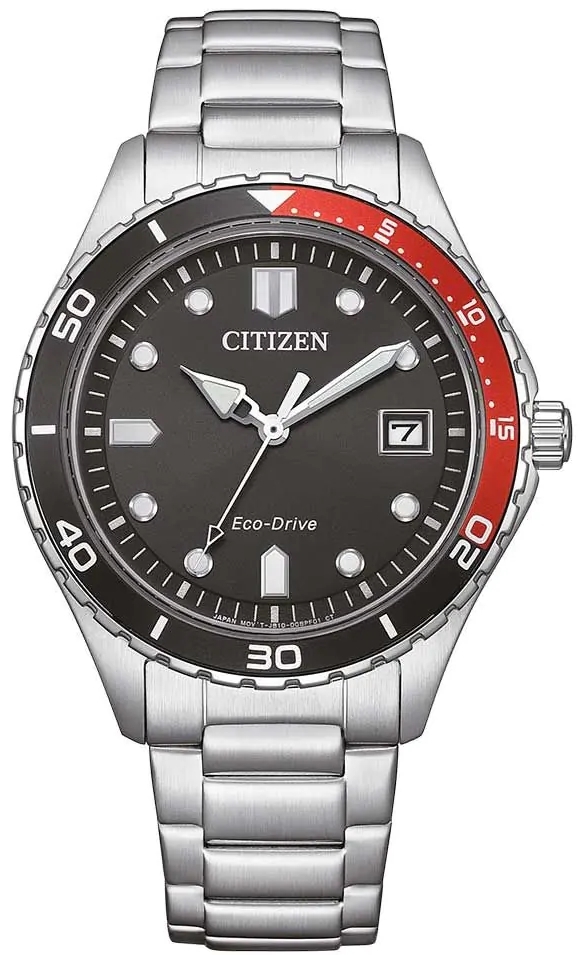 Citizen Herreklokke AW1820-81E Eco Drive Sort/Stål Ø36.8 mm