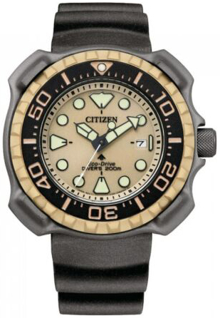 Citizen Herreklokke BN0226-10P Promaster Gull/Gummi Ø45.8 mm