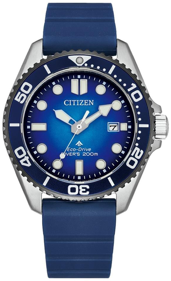 Citizen Herreklokke BN0267-04L Promaster Marine Blå/Gummi Ø41 mm