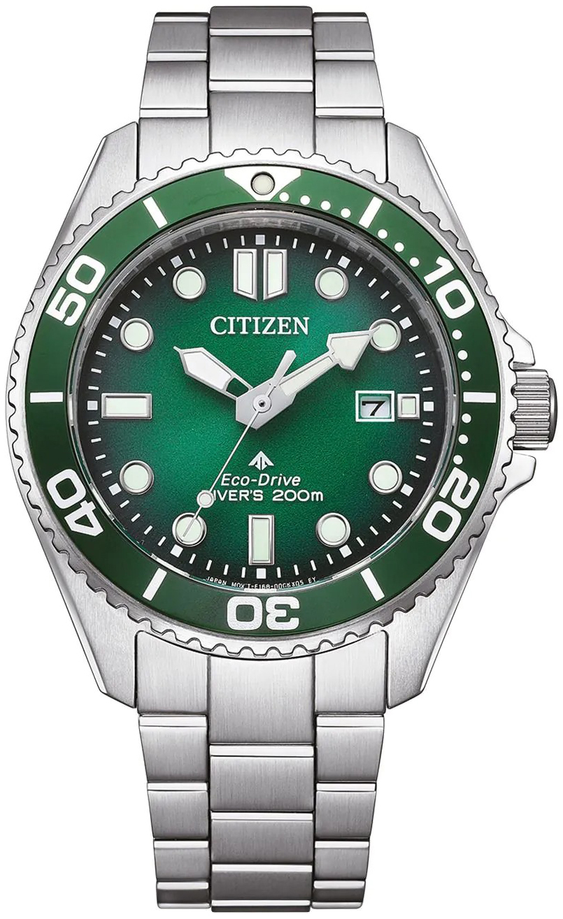 Citizen Herreklokke BN0269-50W Promaster Grønn/Stål Ø44 mm