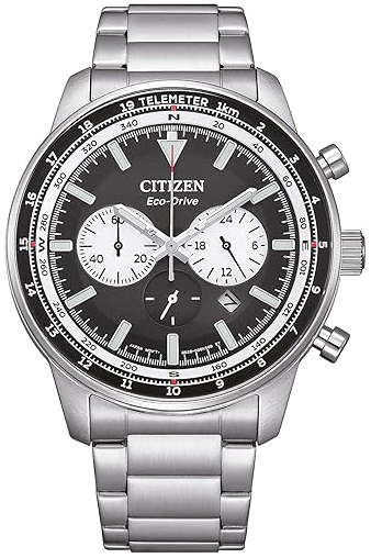 Citizen Herreklokke CA4500-91E Aviator Grå/Stål Ø44 mm