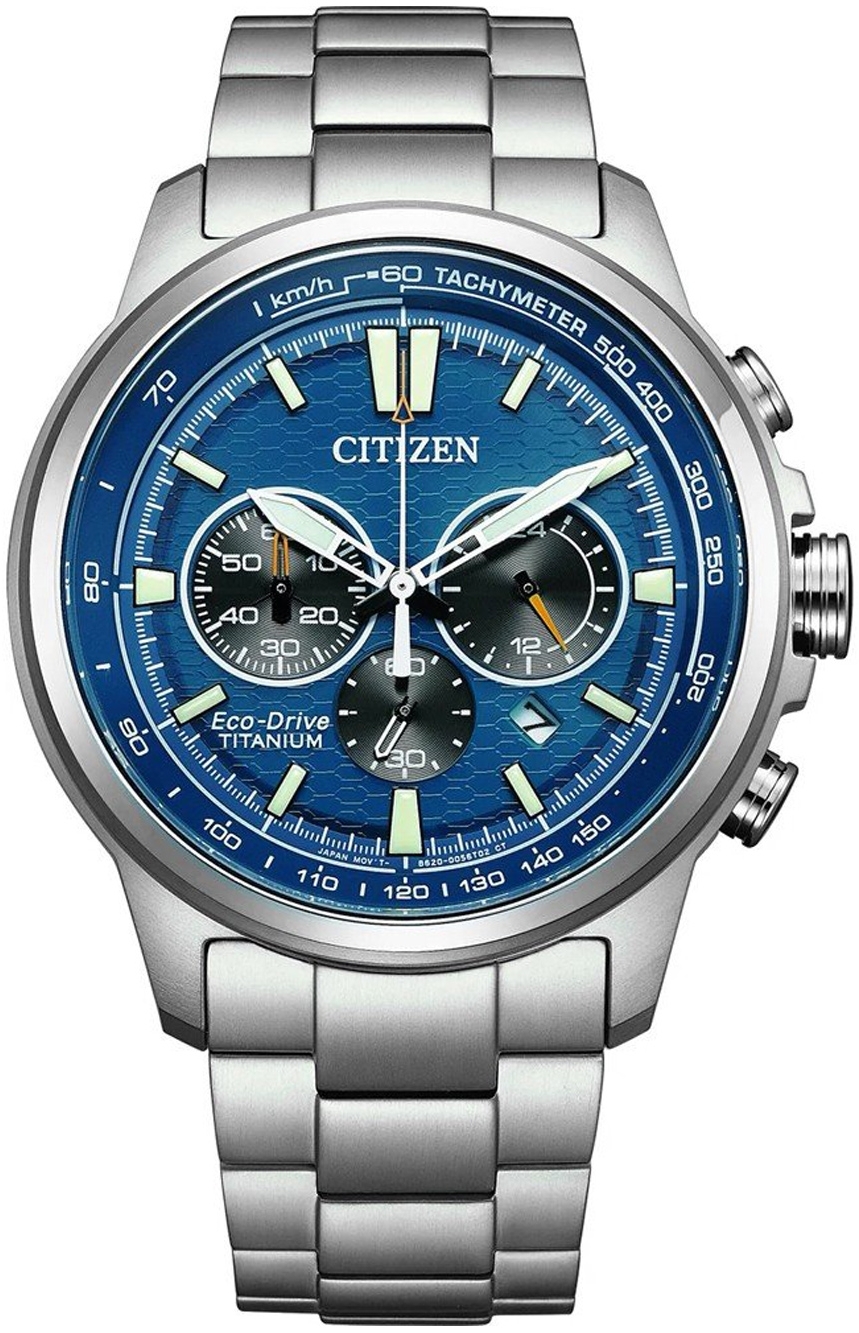 Citizen Herreklokke CA4570-88L Sport Blå/Titan Ø44 mm