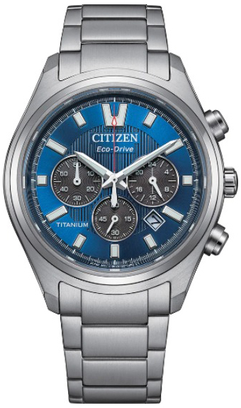 Citizen Herreklokke CA4750-51L Titanium Blå/Titan Ø40 mm