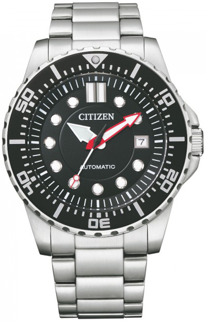 Citizen Herreklokke NJ0120-81E Mechanical Sort/Stål Ø43 mm