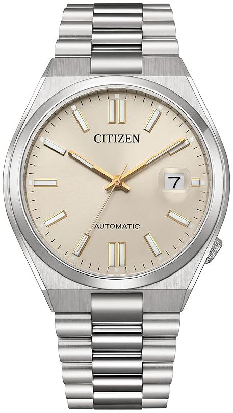 Citizen Herreklokke NJ0151-88W Tsuyosa Collection Antikkhvit/Stål