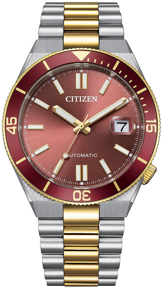 Citizen Herreklokke NJ0234-58X Tsuyosa Collection Rød/Gulltonet