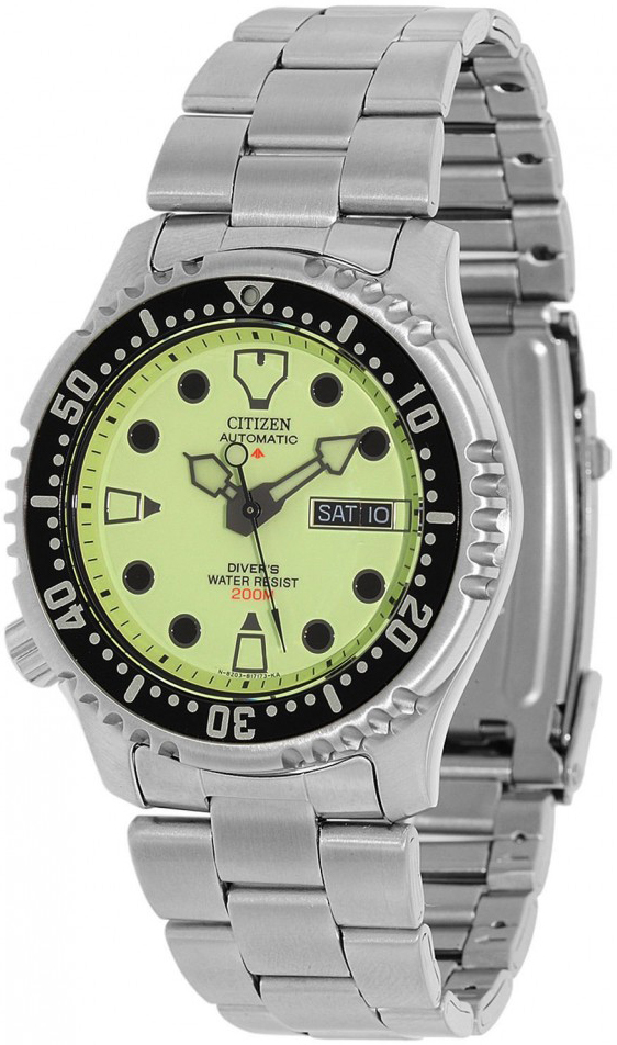 Citizen Herreklokke NY0040-50W Promaster Grønn/Stål Ø42 mm