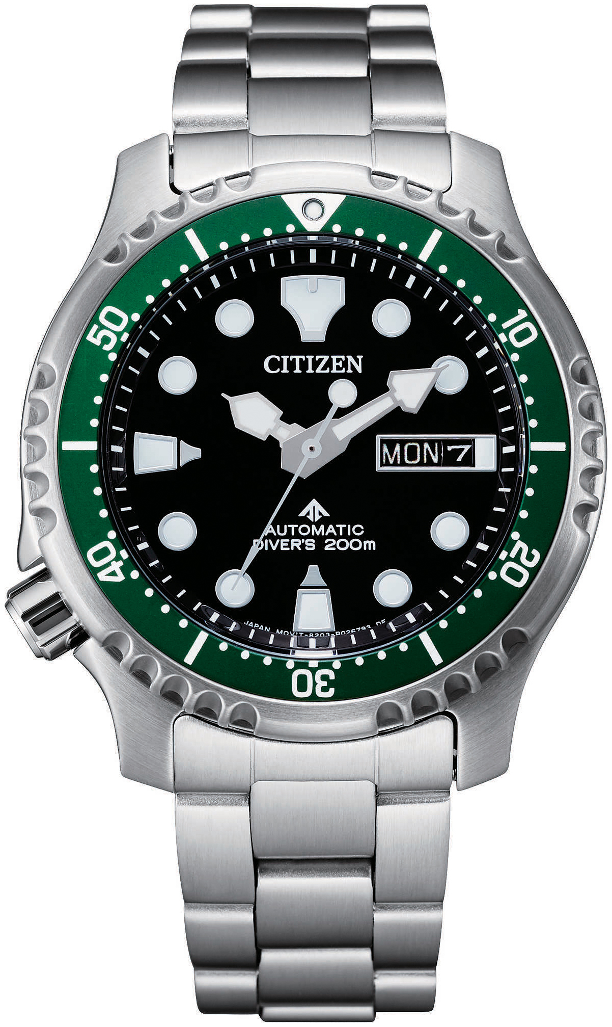 Citizen Herreklokke NY0084-89E Promaster Sort/Stål Ø42 mm