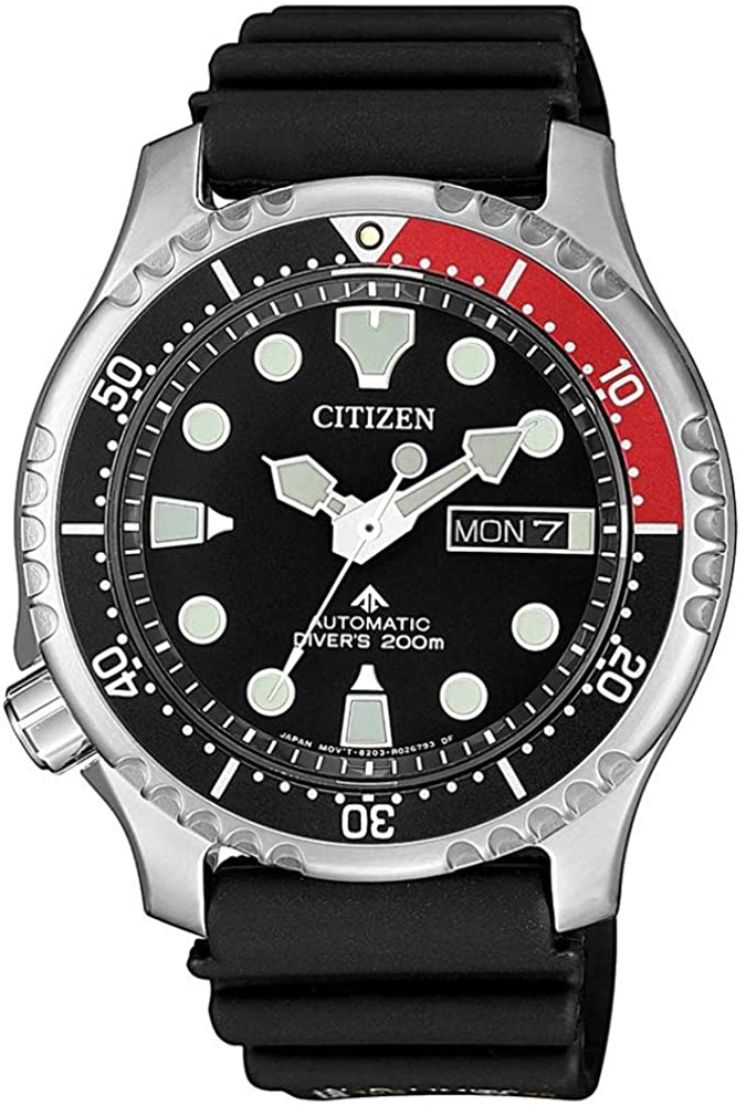 Citizen Herreklokke NY0085-19E Promaster Sort/Gummi Ø42 mm