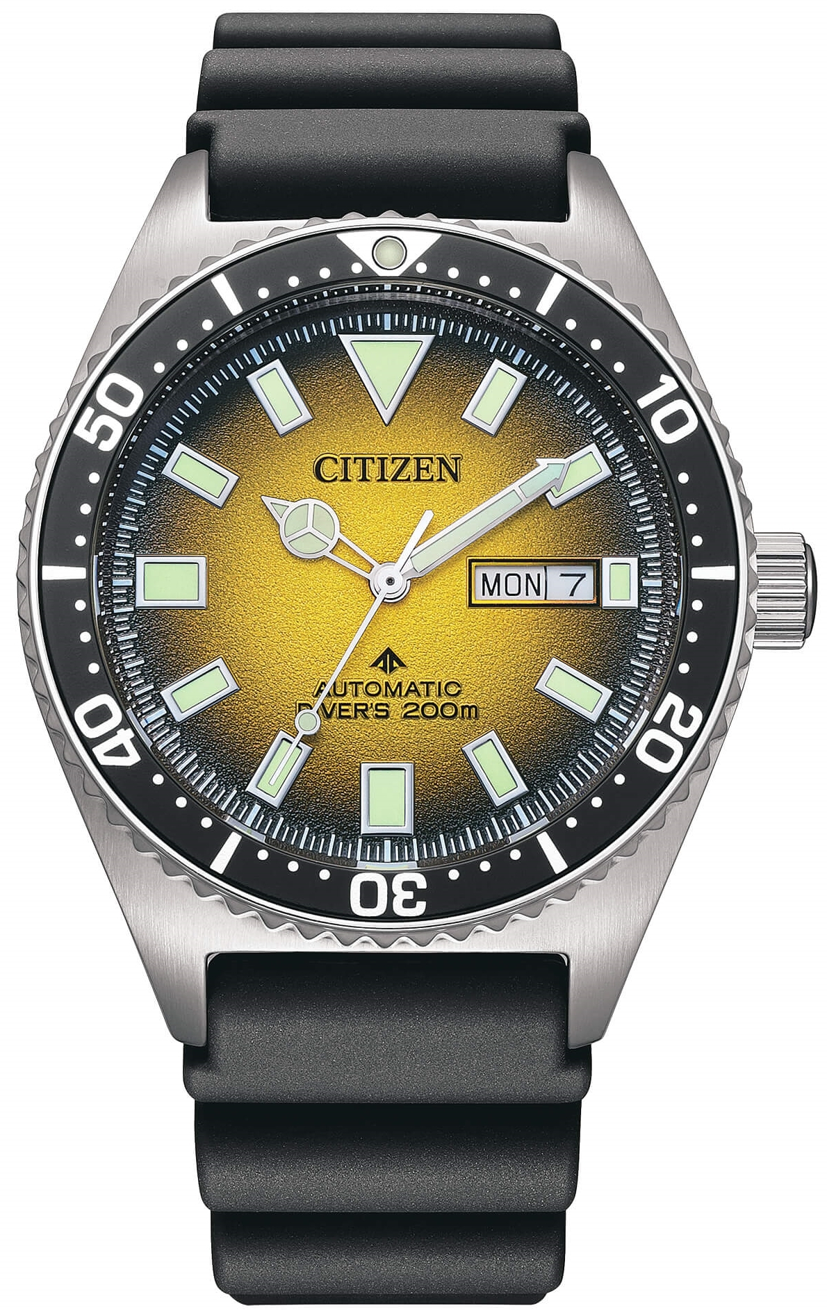 Citizen Herreklokke NY0120-01X Promaster Gul/Gummi Ø41 mm