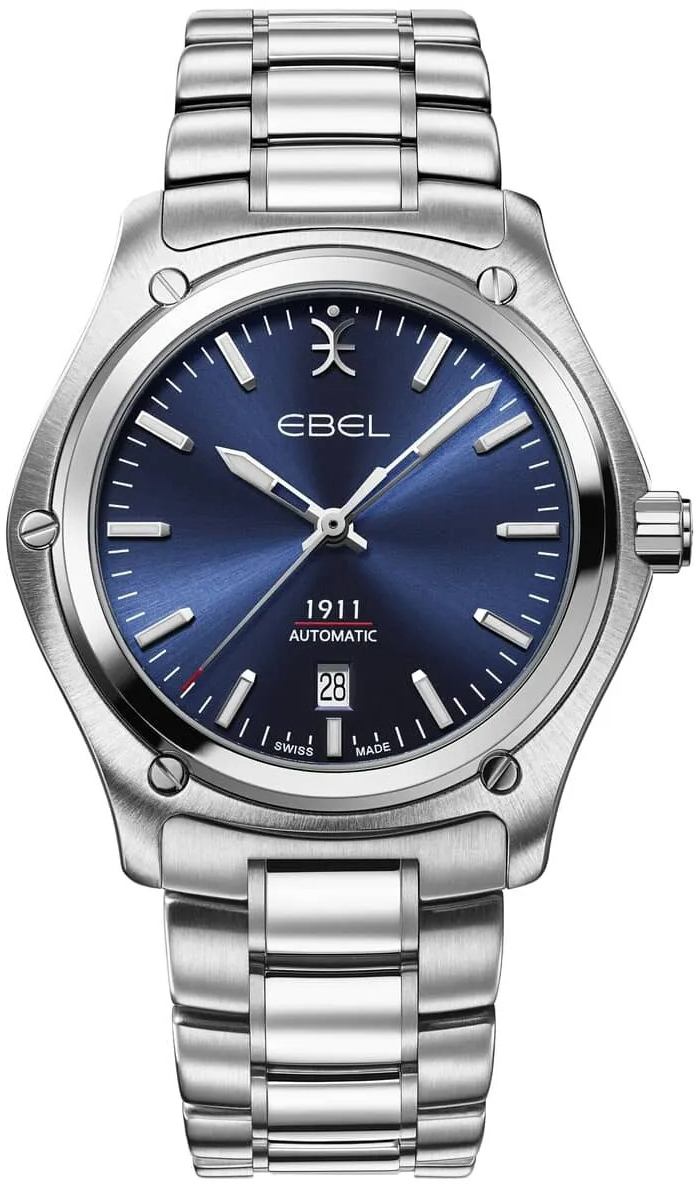 Ebel 1911 Herreklokke 1216615 Blå/Stål Ø42 mm
