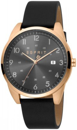 Esprit Herreklokke ES1G212L0045 Cameo Grå/Lær Ø42 mm