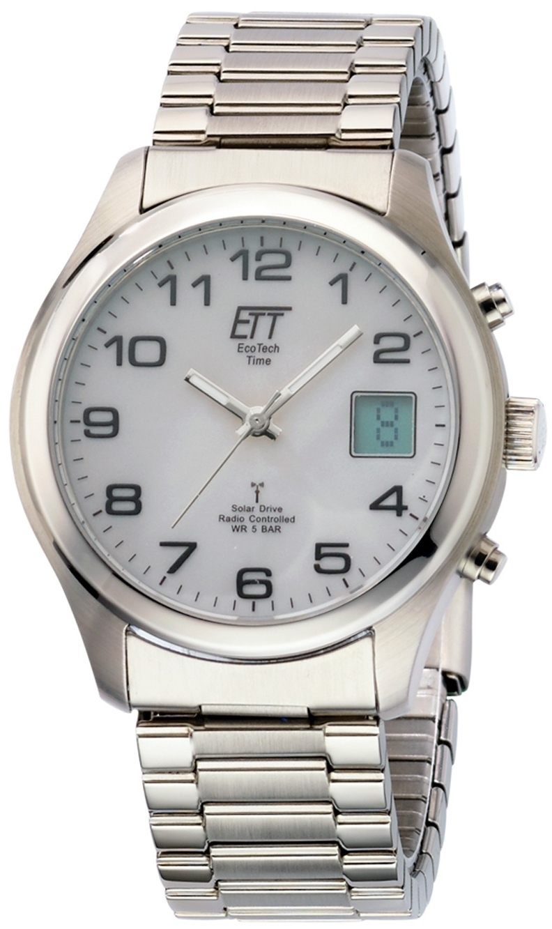 ETT Eco Tech Time Herreklokke EGS-11335-62M Basic Grå/Stål Ø39 mm