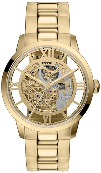 Fossil Herreklokke ME3280 Townsman Skjelettkuttet/Gulltonet stål