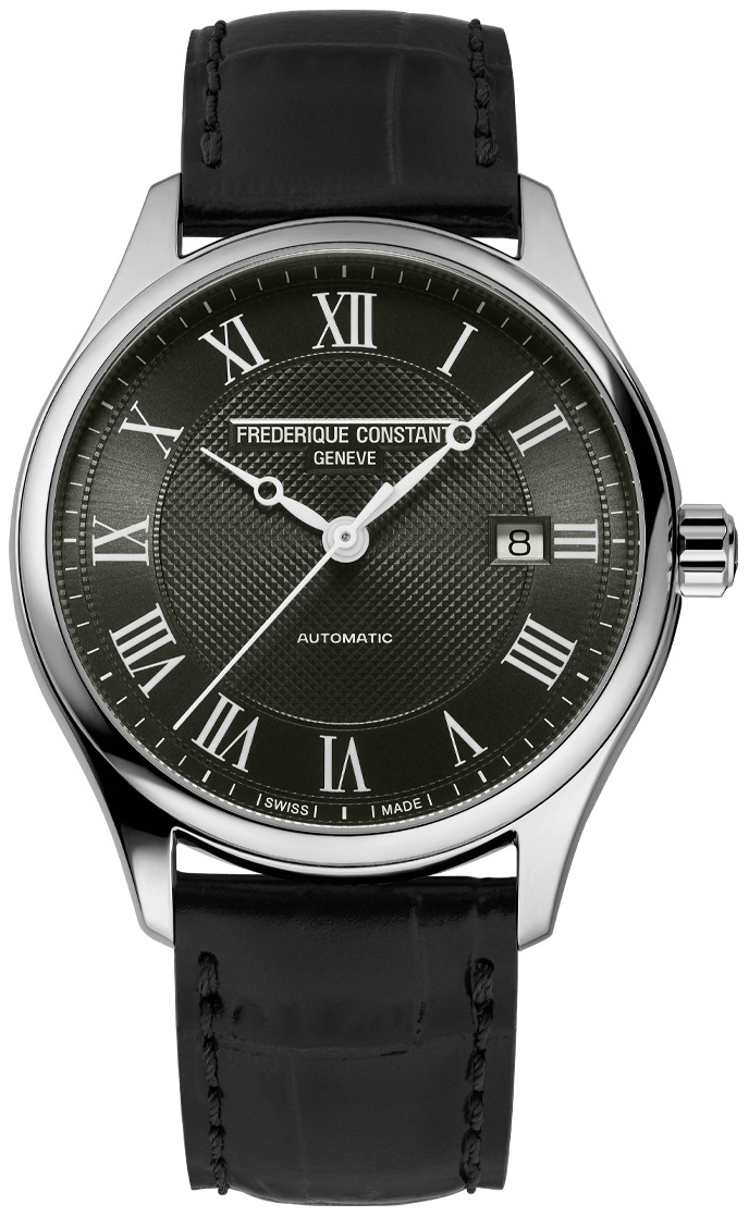 Frederique Constant Herreklokke FC-303MCK5B6 Classics Sort/Lær Ø40