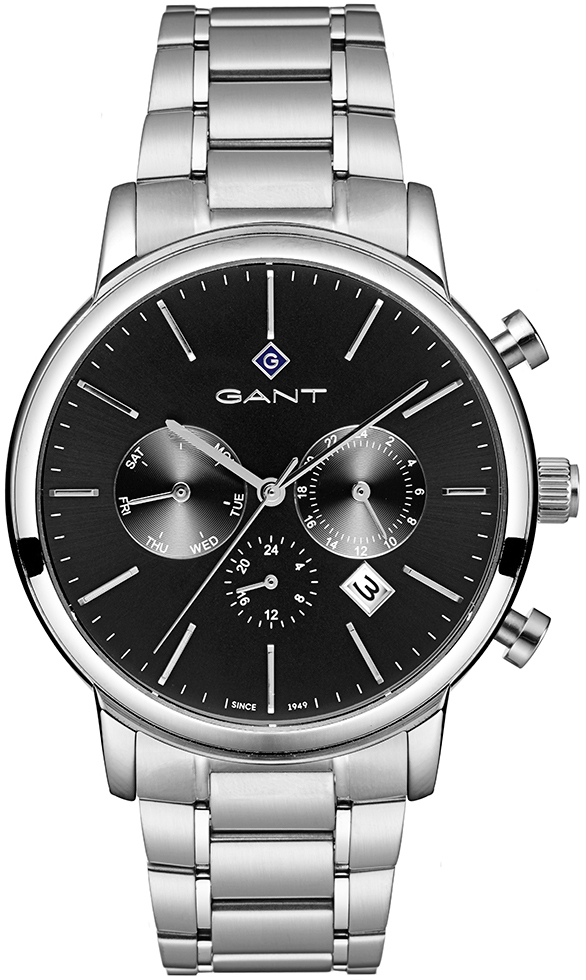 Gant Herreklokke G132001 Cleveland Sort/Stål Ø43.5 mm