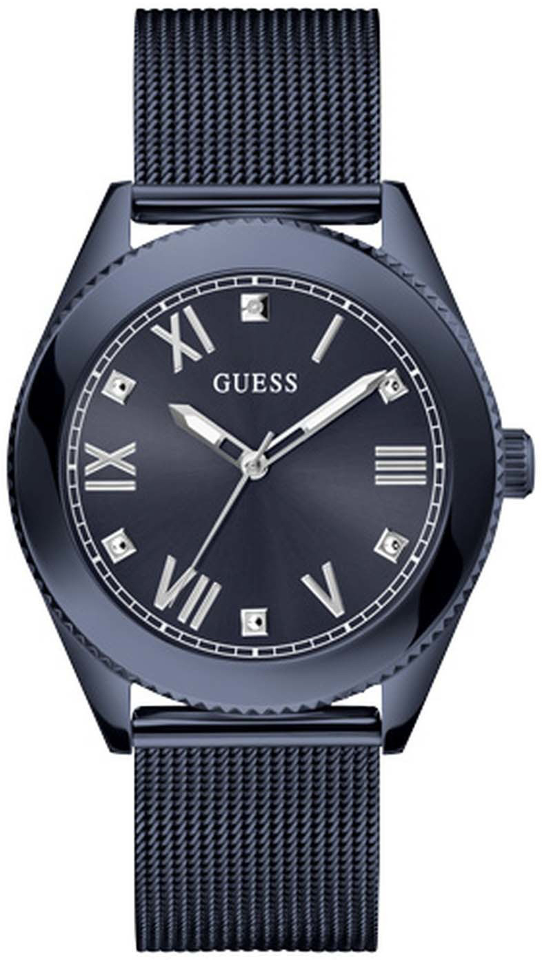 Guess Herreklokke GW0495G3 Noble Blå/Stål Ø44 mm