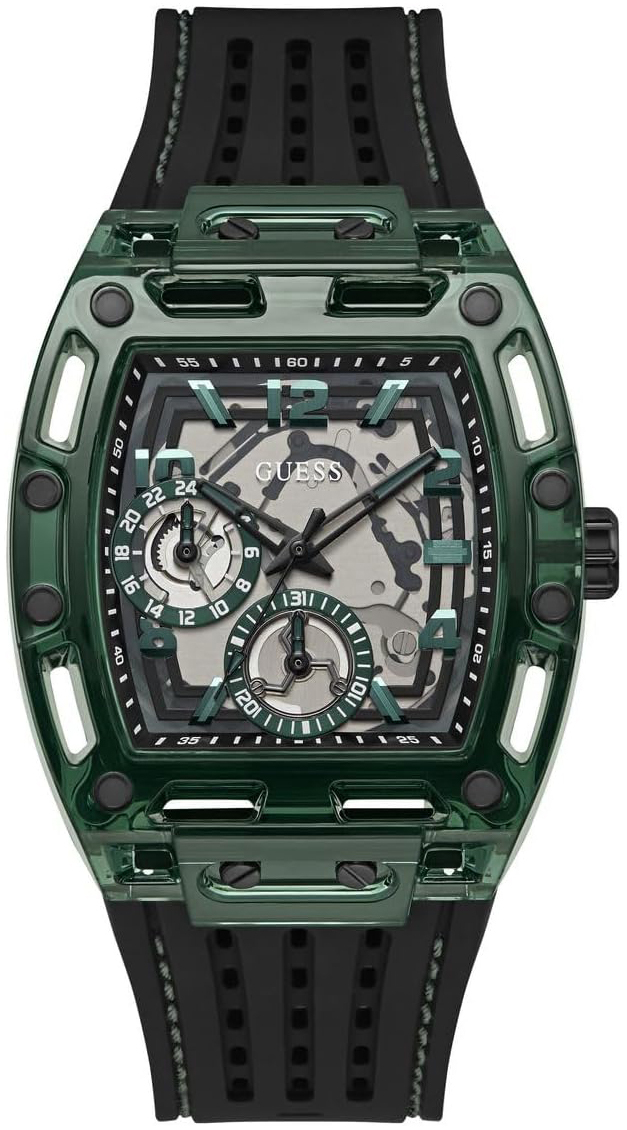 Guess Herreklokke GW0499G7 Phoenix Grå/Gummi