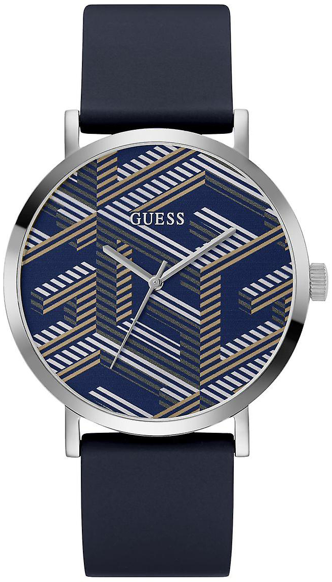 Guess Herreklokke GW0625G1 Imprint Flerfarget/Gummi Ø44 mm