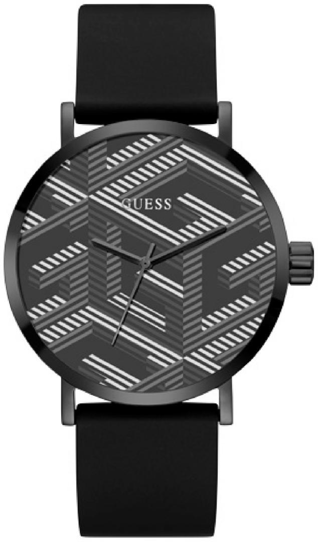 Guess Herreklokke GW0625G3 G Bossed Grå/Gummi Ø44 mm