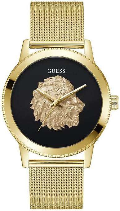 Guess Herreklokke GW0702G1 Trend Sort/Gulltonet stål Ø44 mm