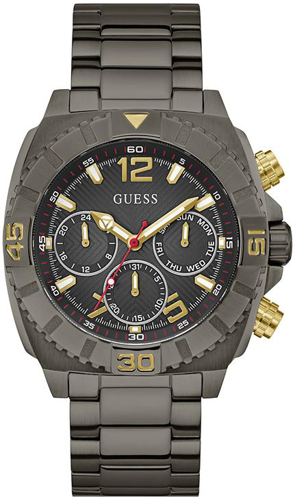 Guess Herreklokke GW0800G2 Traction Grå/Stål