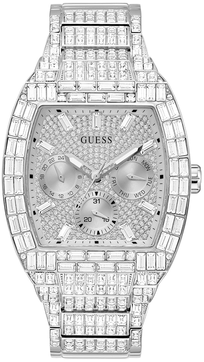 Guess Herreklokke GW0816G1 Phoenix Sølvfarget/Stål