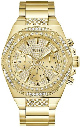 Guess Herreklokke GW0899G2 Trend Gull/Gulltonet stål Ø47 mm