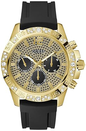 Guess Herreklokke GW0909G2 Majestic Gull/Gummi Ø48 mm