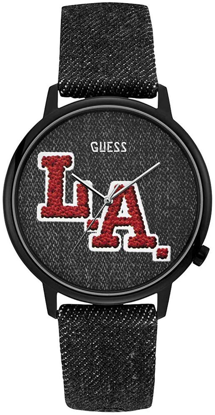 Guess V1011M2 Sort/Lær Ø42 mm