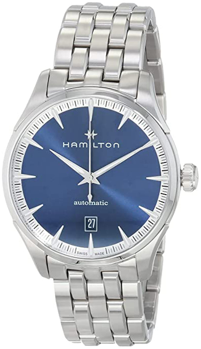 Hamilton Herreklokke H32475140 American Classic Jazzmaster Blå/Stål