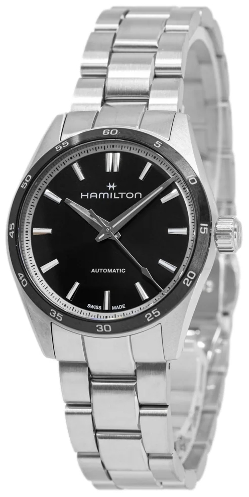 Hamilton Herreklokke H36205130 Jazzmaster Performer Sort/Stål Ø38 mm