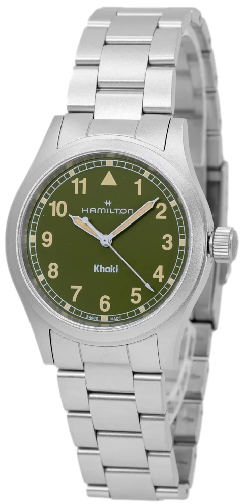 Hamilton Herreklokke H69401160 Khaki Field Grønn/Stål Ø38 mm