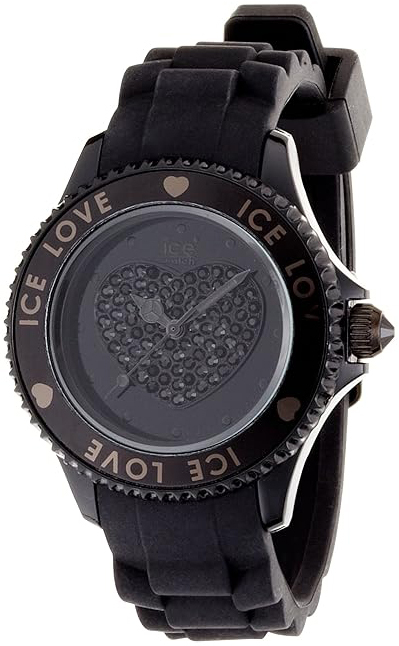 Ice Watch LO.BK.S.S.10 Love Grå/Gummi Ø38 mm
