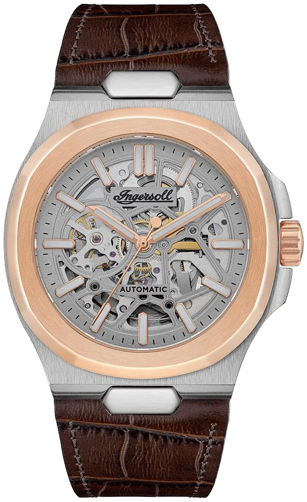 Ingersoll Herreklokke I12503 The Catalina Skjelettkuttet/Lær Ø44 mm