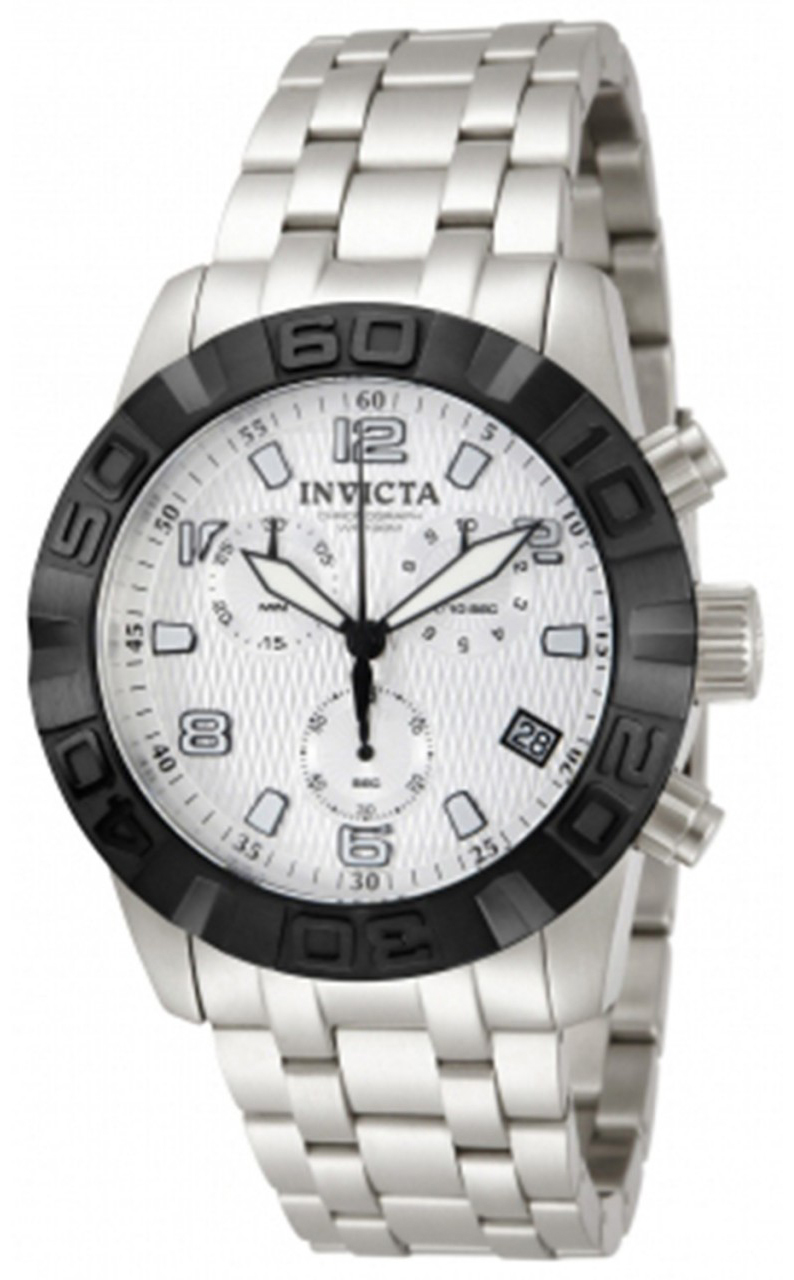 Invicta Pro Diver Herreklokke 11453 Sølvfarget/Stål Ø44 mm - Invicta