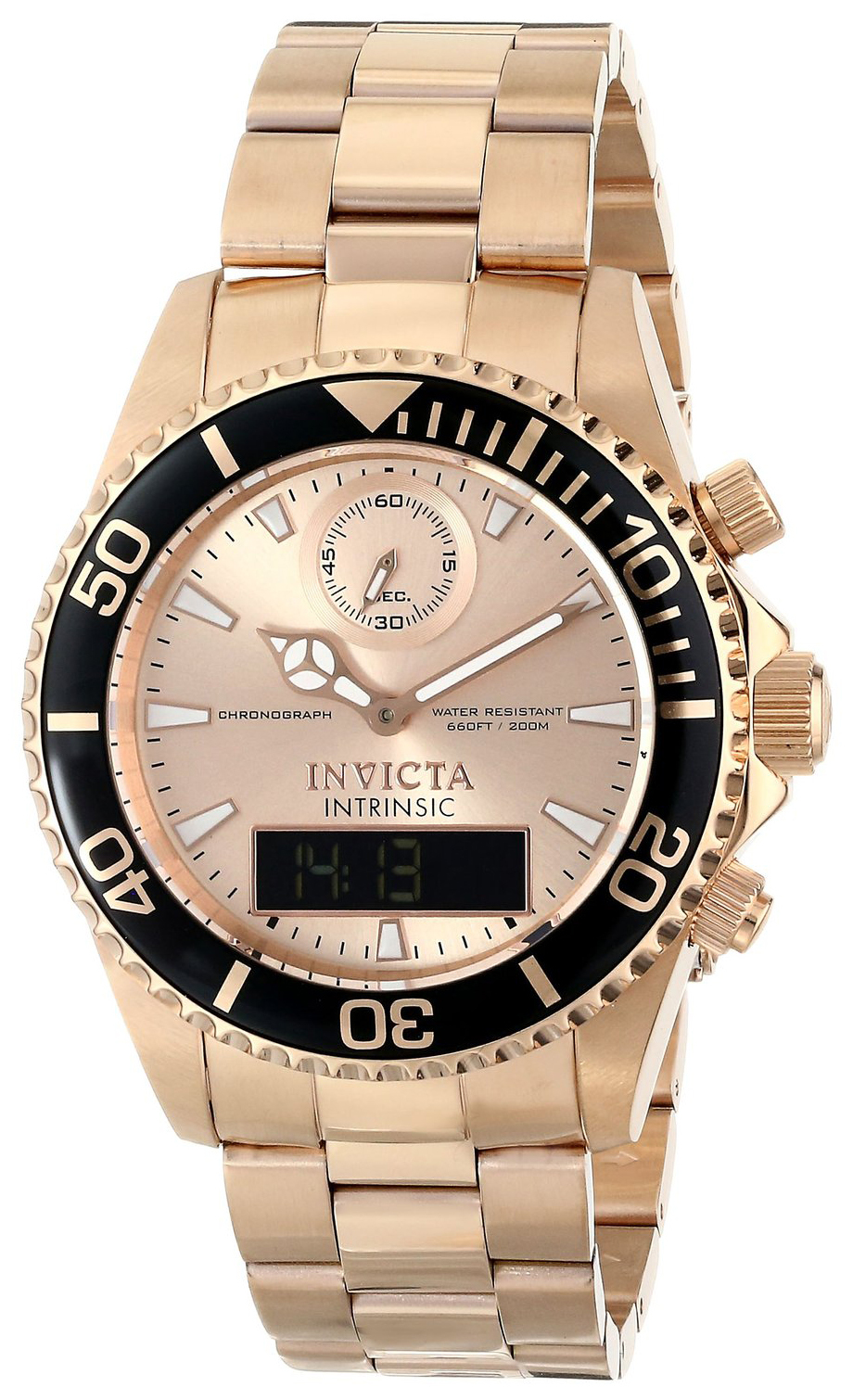 Invicta Pro Diver Herreklokke 12473 Rosegullfarget/Rose-gulltonet - Invicta