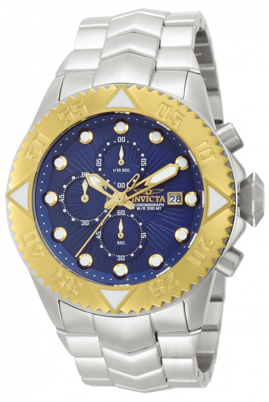 Invicta Pro Diver Herreklokke 13098 Blå/Stål Ø48 mm - Invicta