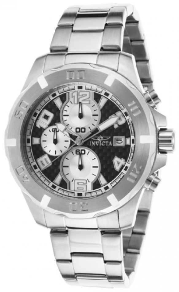 Invicta Specialty Herreklokke 17716 Sort/Stål Ø45 mm - Invicta