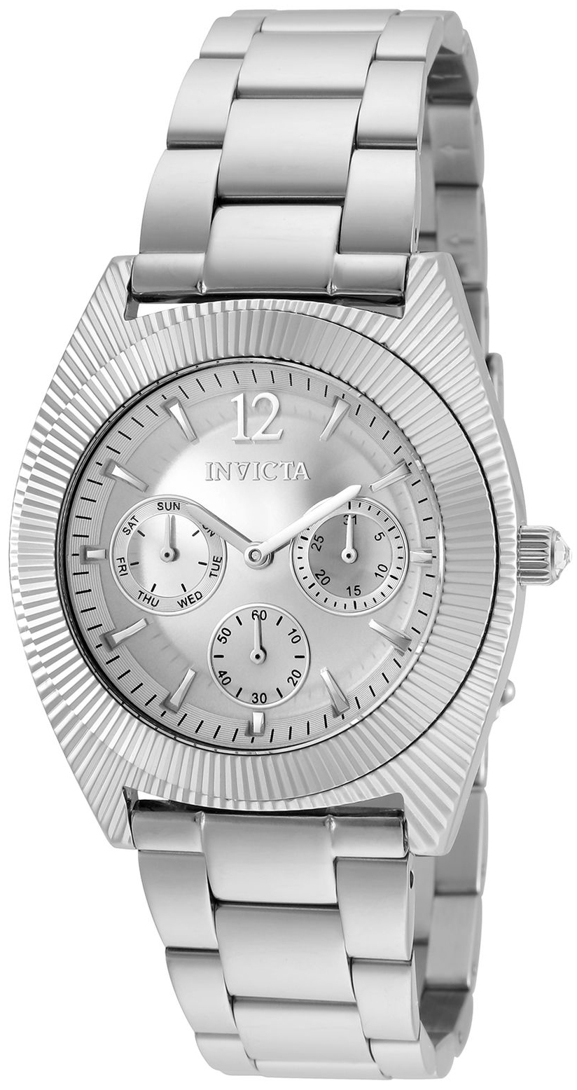 Invicta Angel Dameklokke 25247 Sølvfarget/Stål Ø38.5 mm - Invicta