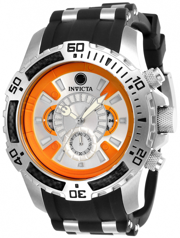 Invicta 99999 Herreklokke 26177 Sølvfarget/Stål Ø51 mm - Invicta